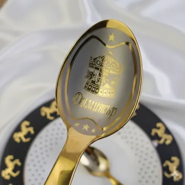 LUXORY Personalized Children cutlery set engraved with CUSTOM Name